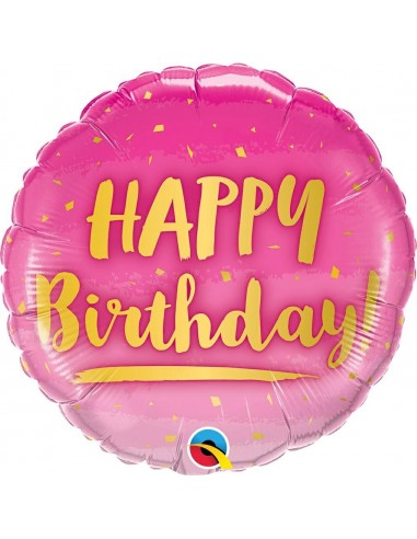 Palloncino mylar 18" Cm. 45 - Happy...
