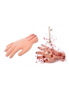 Mano insanguinata in...