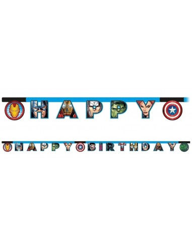 Festone scritta Happy Birthday...