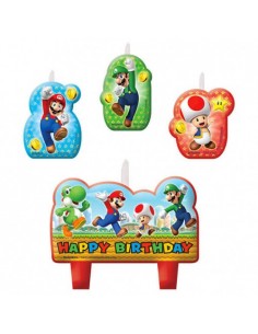 Candeline per torta Super...