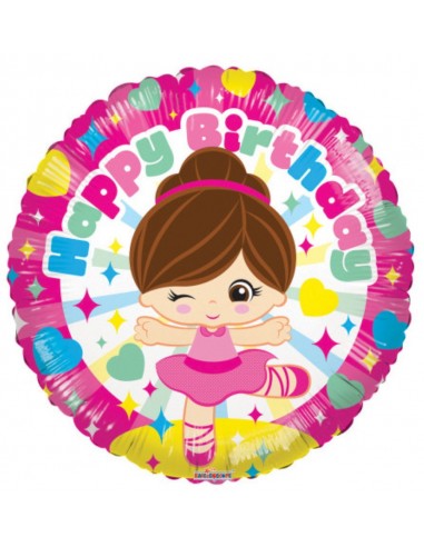 Palloncino mylar 18" Cm. 45 - Happy...