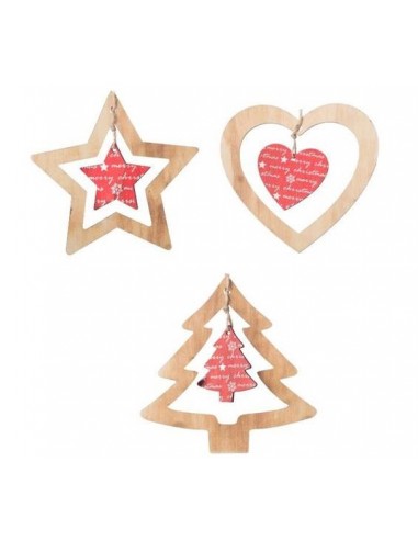 Decorazione / Appendino in legno Cm....