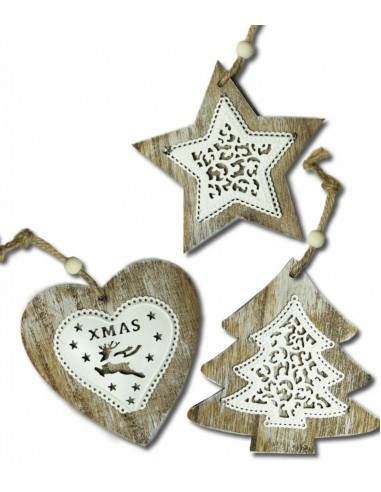 Decorazione / Appendino in legno Cm....