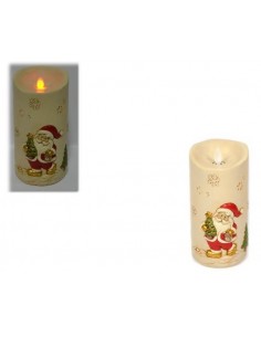 Candela ceramica con led...