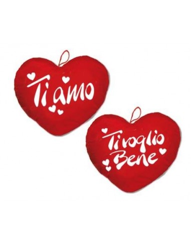 Cuore peluche con scritta ricamata...