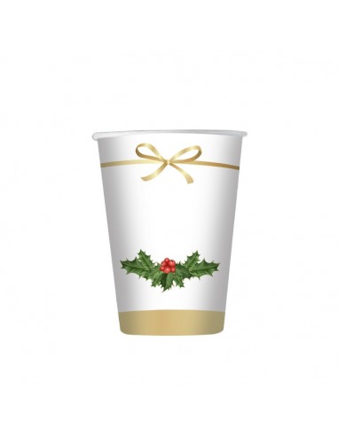 Bicchieri carta 200 cc. Christmas...