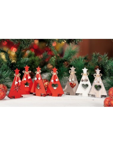 Portatealight albero di Natale in...