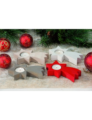 Portacandela tealight in legno...