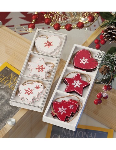 Decorazioni natalizie in legno cm....