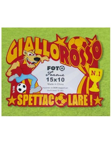 Portafoto pvc gommato calcio Roma