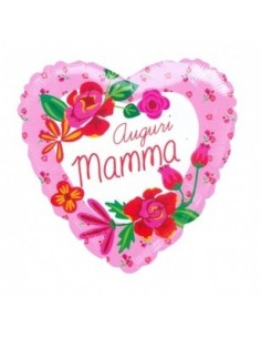 Palloncino mylar cuore 18"...