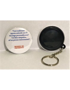 Portachiavi button cm. 4,4...