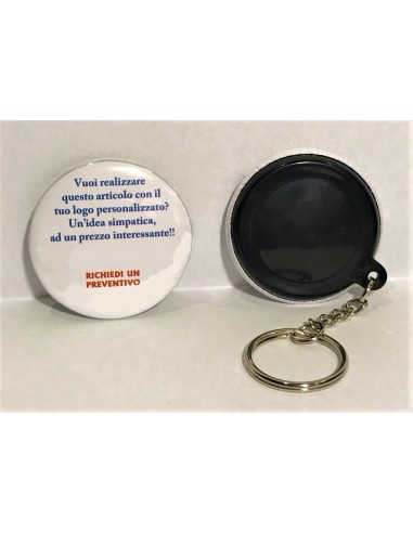 Portachiavi button cm. 4,4 -...
