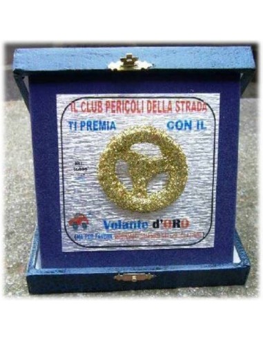 Targa con cofanetto quadrata - Patente