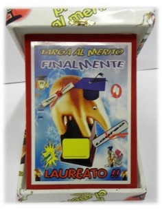 Targa con cofanetto...