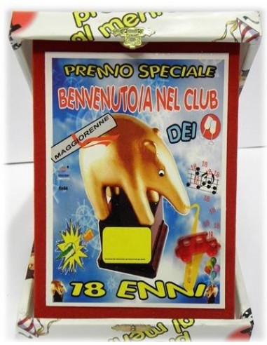 Targa con cofanetto rettangolare...