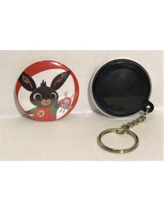 Portachiavi button cm. 4,4... 2