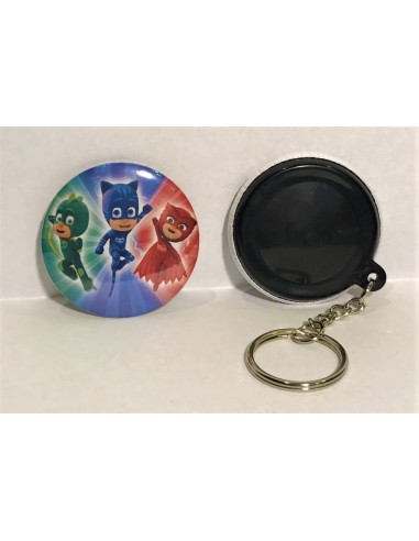 Portachiavi button cm. 4,4 - PjMasks