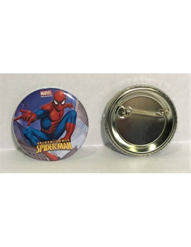 Set 6 spille button cm. 4,4 - Spiderman