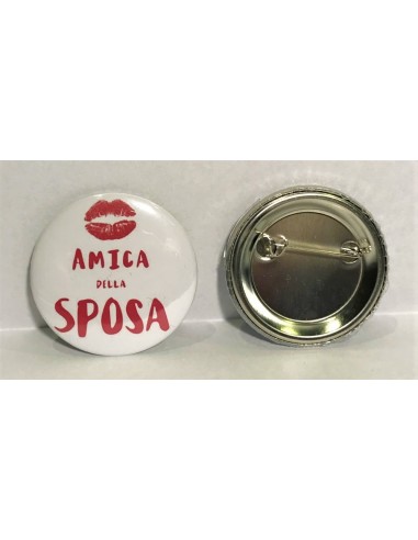 Set 6 spille button cm. 4,4 - Amica...