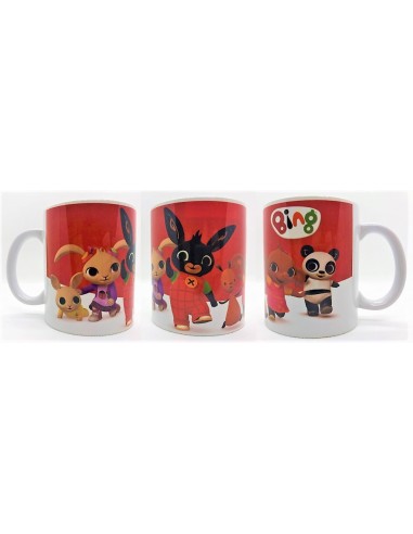 Tazza mug ceramica Bing rossa