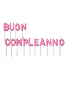 Candeline per torta scritta...
