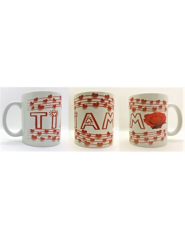 Tazza mug ceramica Love amore - Ti...