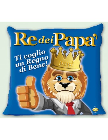 Cuscino quadrato Cm. 45x45 Papà - Re...
