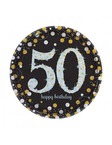 Piatti carta rotondi Cm. 23 Happy...