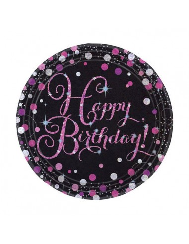 Piatti carta rotondi Cm. 23 Happy...