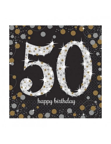 Tovaglioli carta Cm. 33x33 Happy...
