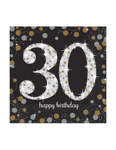 Tovaglioli carta Cm. 33x33 Happy...