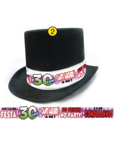 Cappello cilindro Oggi è la mia...