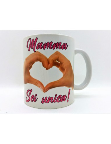 Tazza mug ceramica "Mamma sei unica"