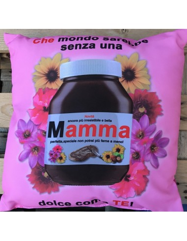 Cuscino quadrato Cm. 45x45 "Che mondo...