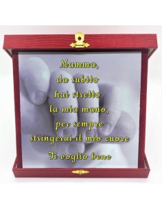 Targa a libretto vellutato...