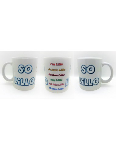 Tazza mug ceramica trendy "So Lillo"