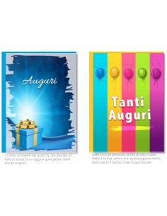 Biglietto auguri classico...