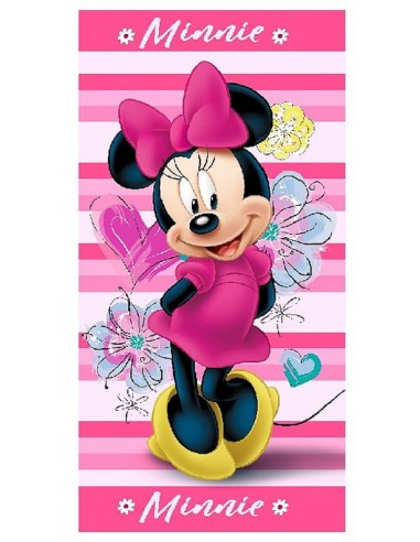 Telo mare spugna Cm. 140x70 Minnie...