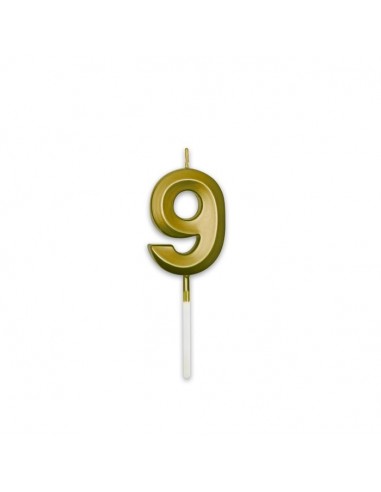 Candelina per torta Prestige Oro...