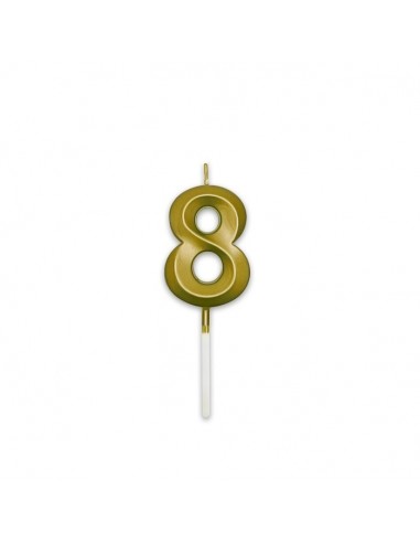 Candelina per torta Prestige Oro...