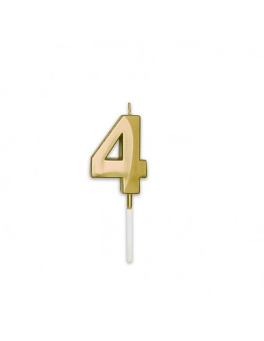Candelina per torta Prestige Oro...