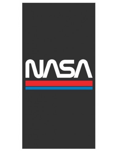 Telo mare spugna Cm. 140x70 Nasa - Logo