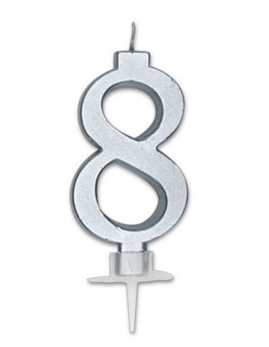 Candelina per torta Italic Cm. 7 -...