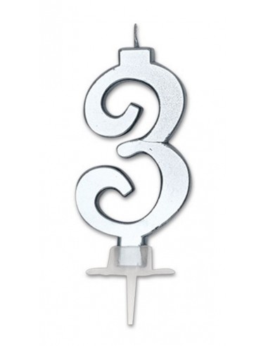 Candelina per torta Italic Cm. 7 -...