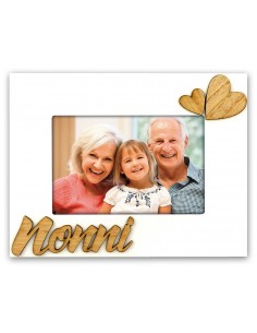 Portafoto legno con scritta...