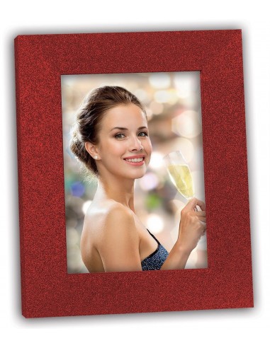 Portafoto legno glitterato "Broadway...