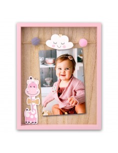 Portafoto legno con...