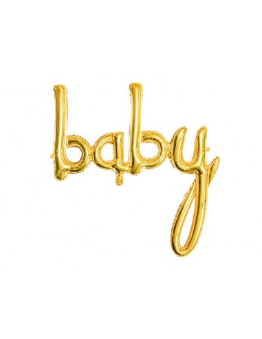 Palloncino mylar scritta italic Baby...