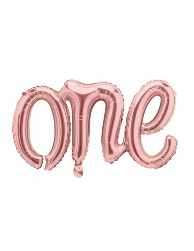 Palloncino mylar scritta italic One...